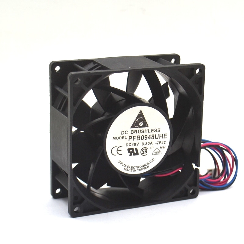 90*90*38mm 3  PFB0948UHE Ÿ  9038 90mm 48V 0.8A ̾ ǳ ι ð 